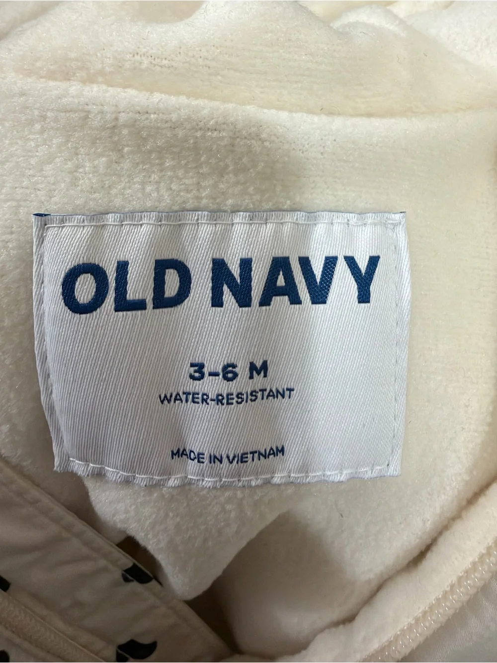 Old Navy Water Resistant Frost-Free Puffer Snowsuit 3-6M NWT